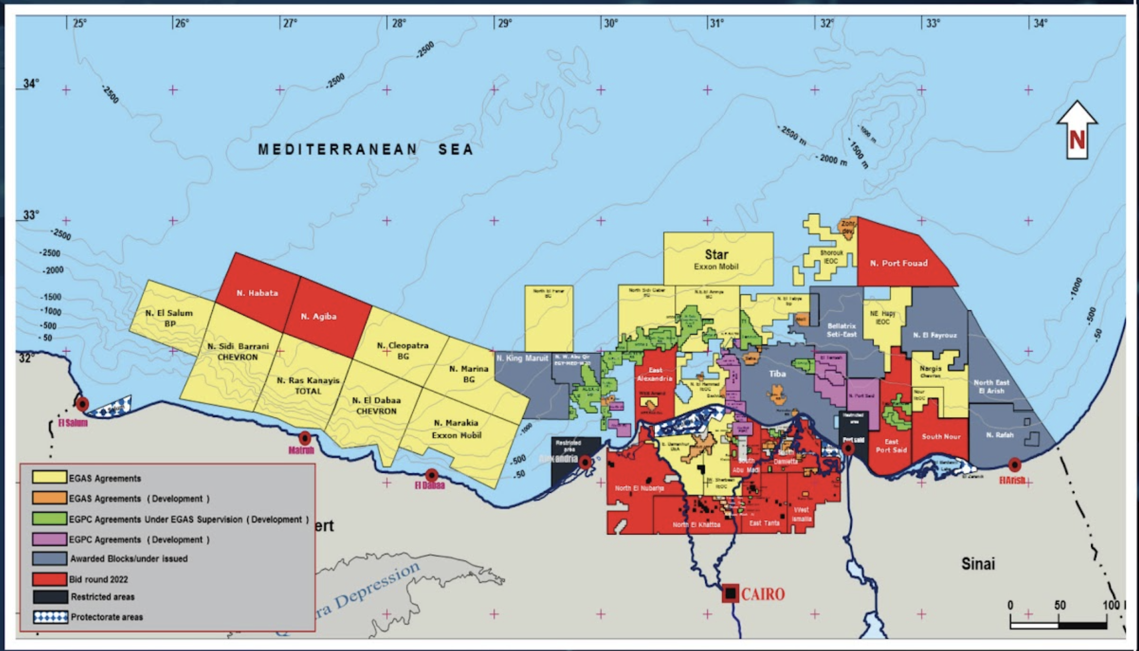 Blocks offshore Uruguay following the most recent bid round. (Source: ANCAP)